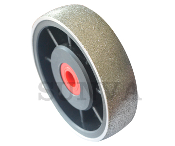 plastic core diamond radius wheel